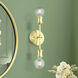 Lansdale 2 Light 5 inch Satin Brass Vanity Sconce Wall Light