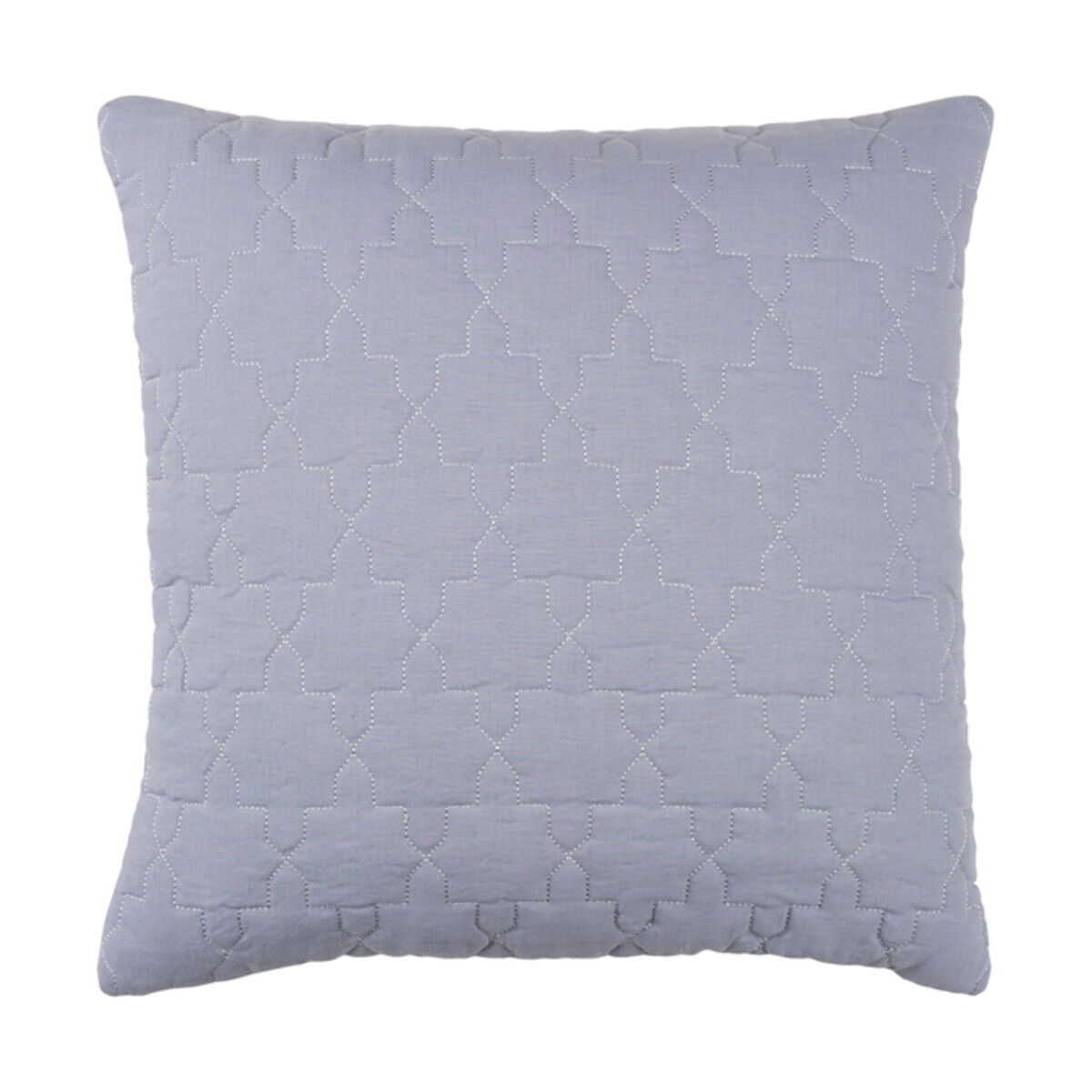 Reda 20 X 20 inch Medium Gray and Silver Throw Pillow