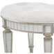 Garbo Mirrored Ottoman or Stool