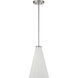 Bristol 1 Light 9 inch Satin Nickel Pendant Ceiling Light