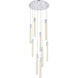 Weston 9 Light 24 inch Chrome Pendant Ceiling Light
