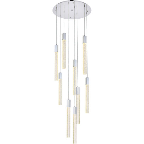 Weston 9 Light 24 inch Chrome Pendant Ceiling Light
