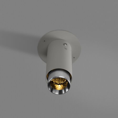 Exhaust Surface 1 Light 110-120 Stone / Steel Spotlight Ceiling Light