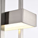 Frame LED 6 inch Brushed Nickel Pendant Ceiling Light