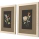 Florals Collection Gray Framed Art