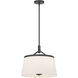 Montrine 3 Light 16 inch Matte Black Pendant Ceiling Light