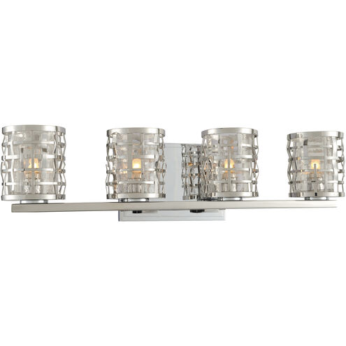 Bridgeport LED 21.5 inch Stainless Steel Bath Vanity Wall Light