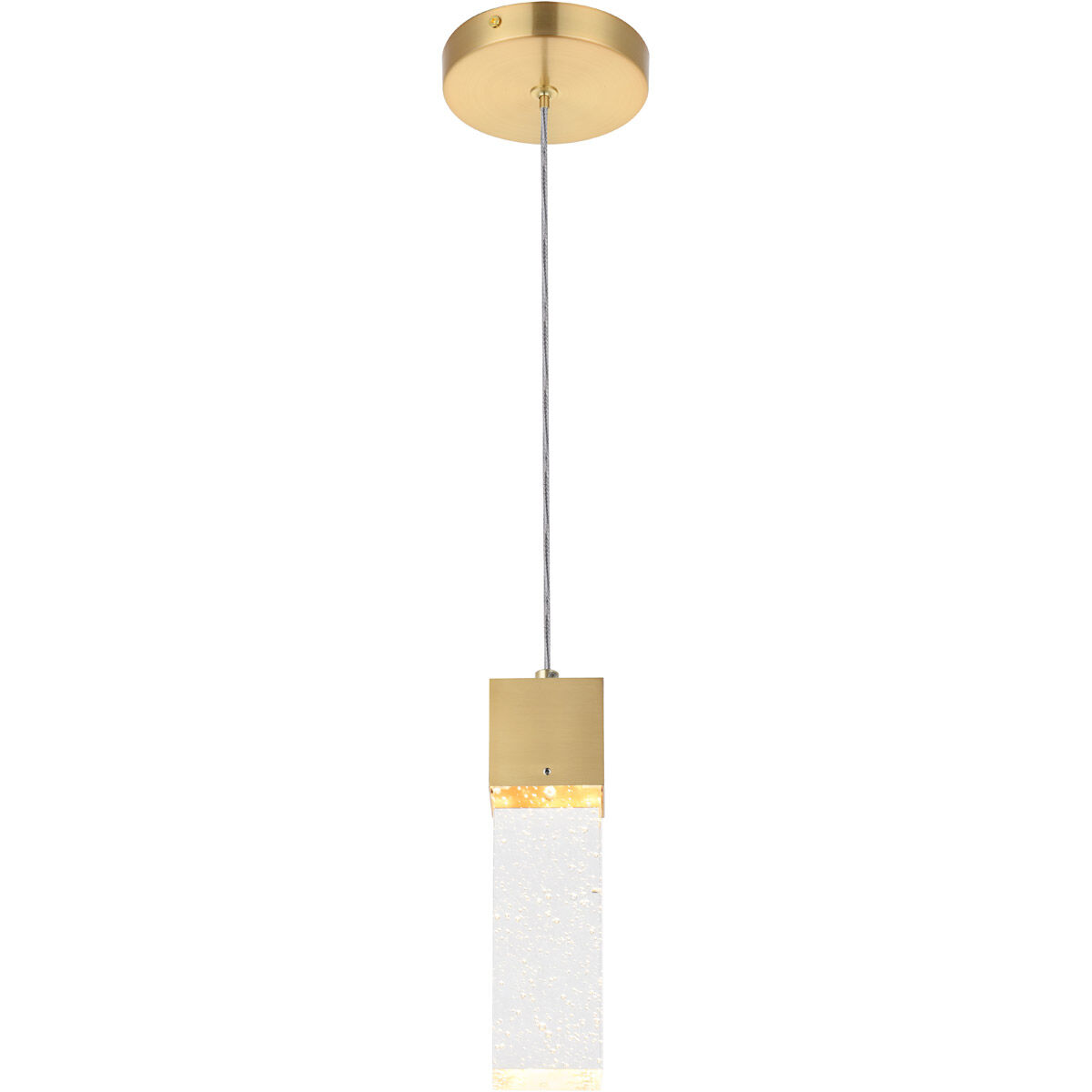 Novastella LED 5 inch Gold Pendant Ceiling Light