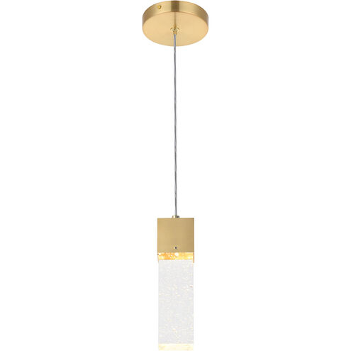 Novastella LED 5 inch Gold Pendant Ceiling Light