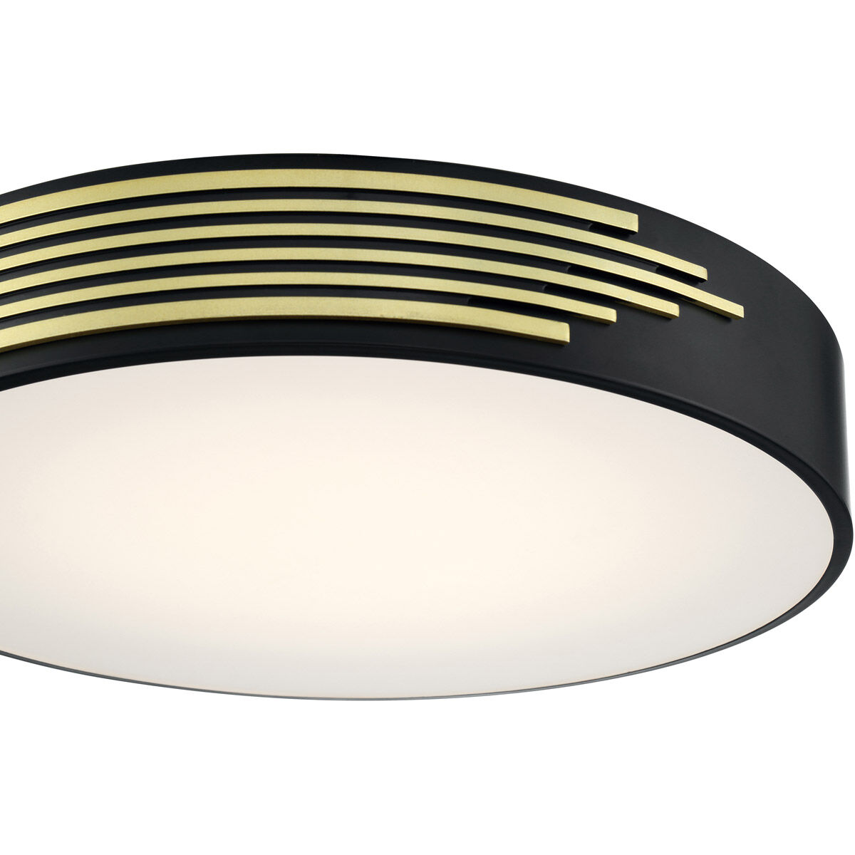 Maestro LED 22 inch Black Flush Mount Ceiling Light