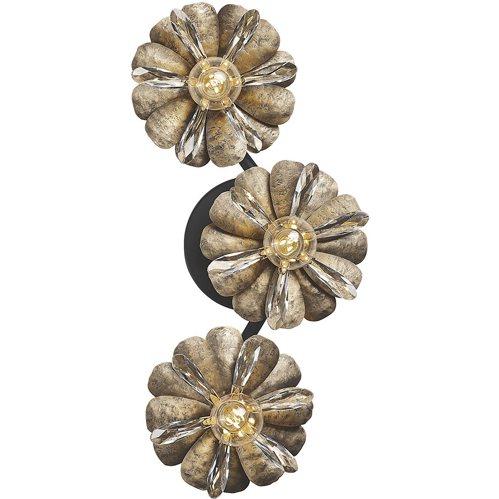 Giselle 3 Light 8.75 inch Delphine Wall Sconce Wall Light