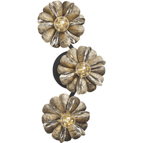 Giselle 3 Light 8.75 inch Delphine Sconce Wall Light