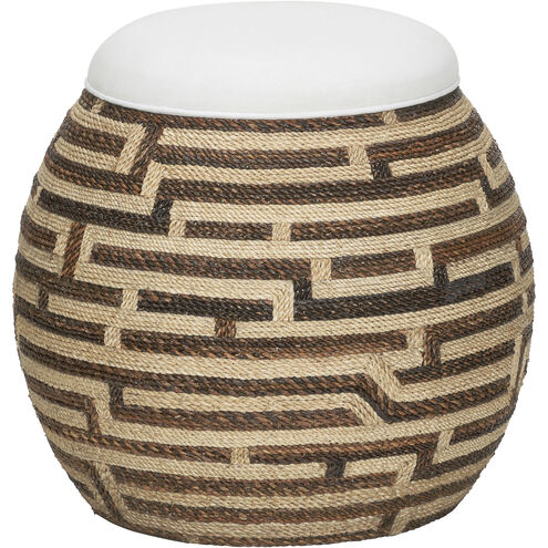 Calusa 19 inch Brown Stool