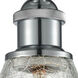 Ballston Conesus 1 Light 6 inch Polished Chrome Semi-Flush Mount Ceiling Light, Ballston