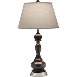 Ellie 30 inch 150.00 watt Oxidized Bronze Table Lamp Portable Light