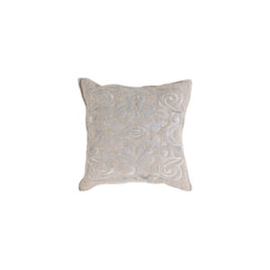 Adeline 18 X 18 inch Medium Gray Throw Pillow