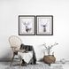 Animals Collection Black Framed Art