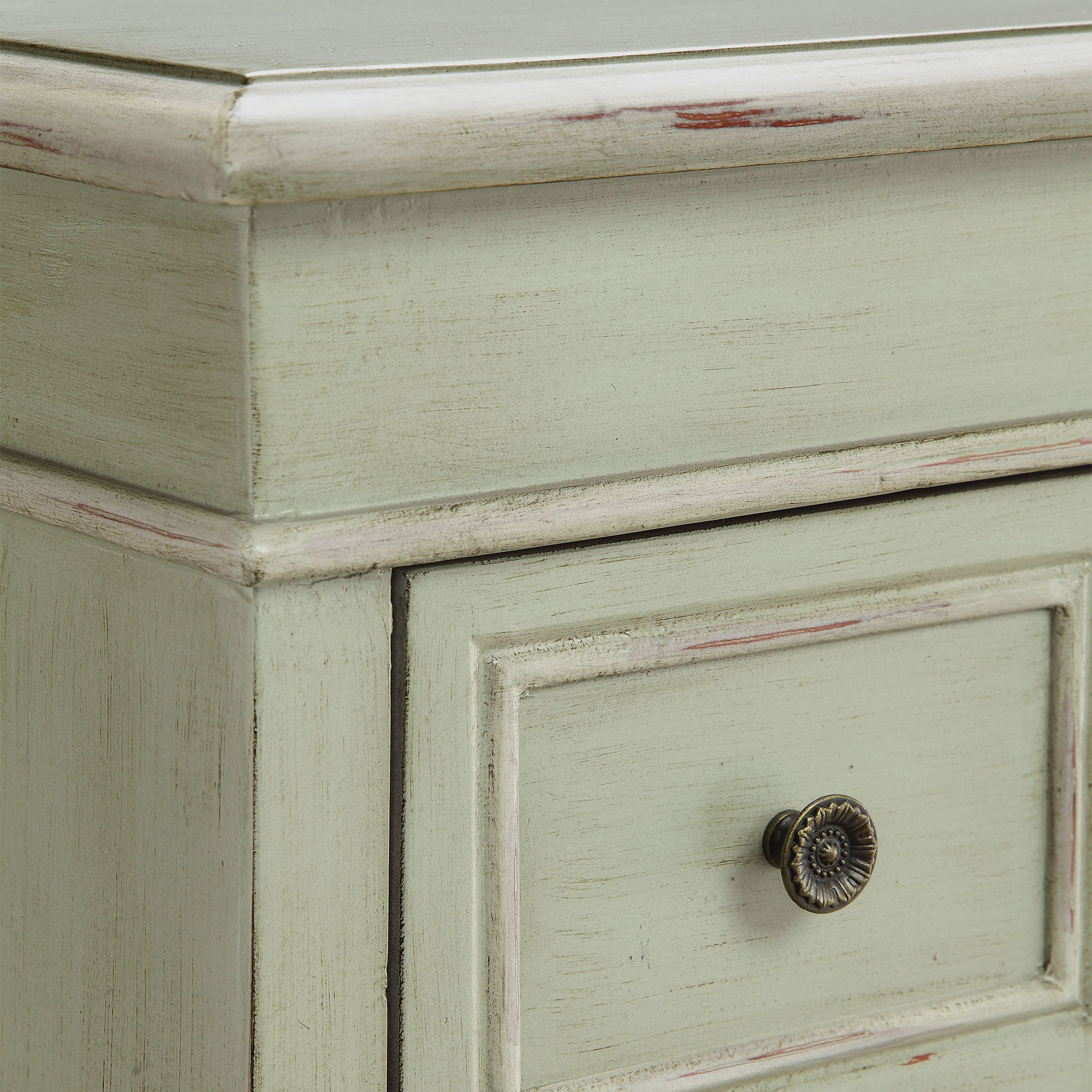 Chesapeake Antique Green with Dark Bronze Cabinet