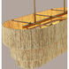 Caviana 5 Light 48 inch Signature Brass Pendant Ceiling Light