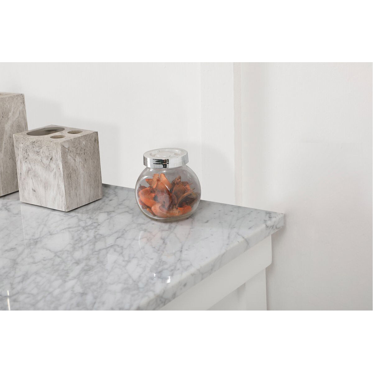 Clement 60 X 22 X 34.13 inch White Bathroom Vanity Cabinet