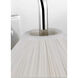 Amber Lewis Waylon LED 10 inch Polished Nickel Articulating Sconce Wall Light
