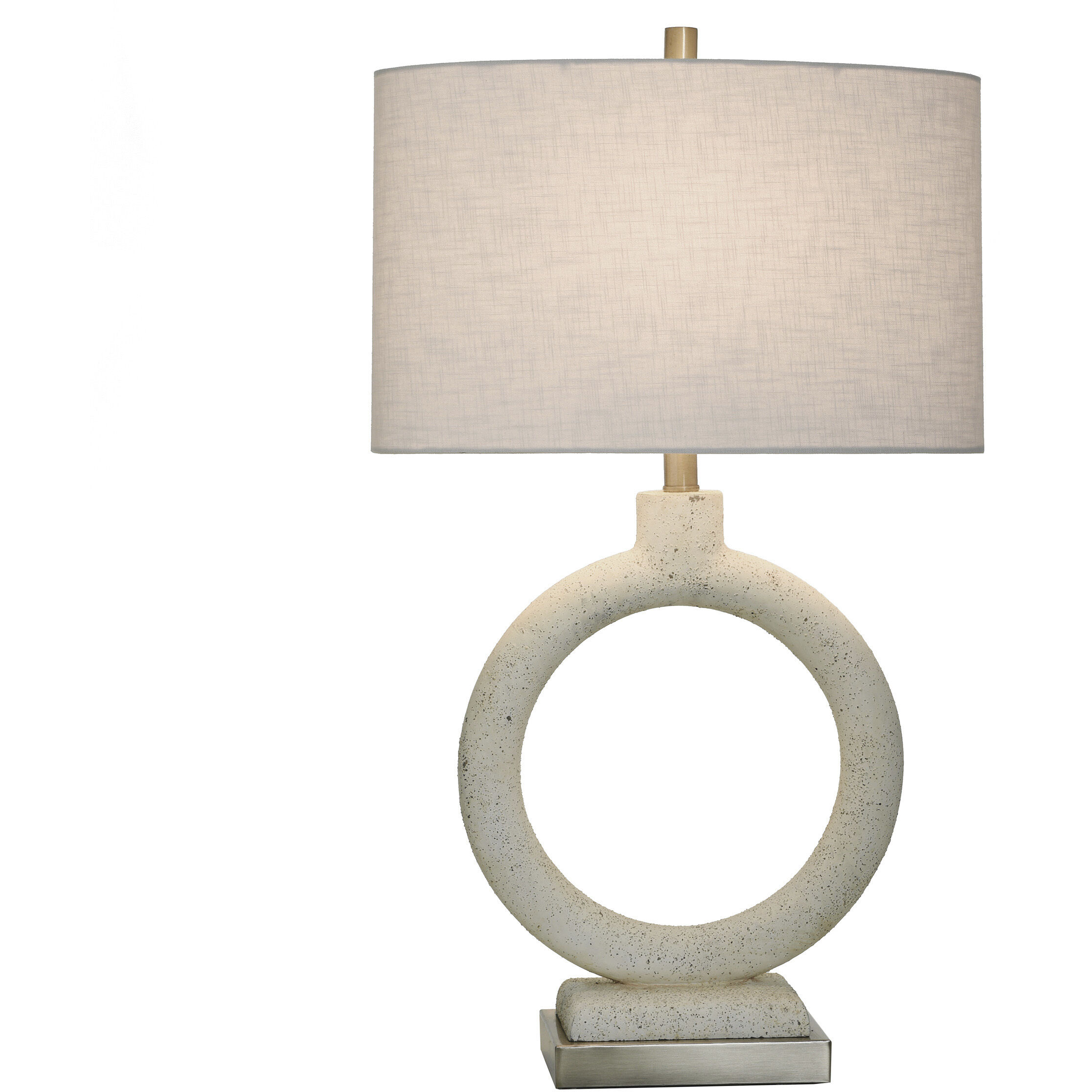 Cameron 30.5 inch 100.00 watt Speckled Cream Table Lamp Portable Light