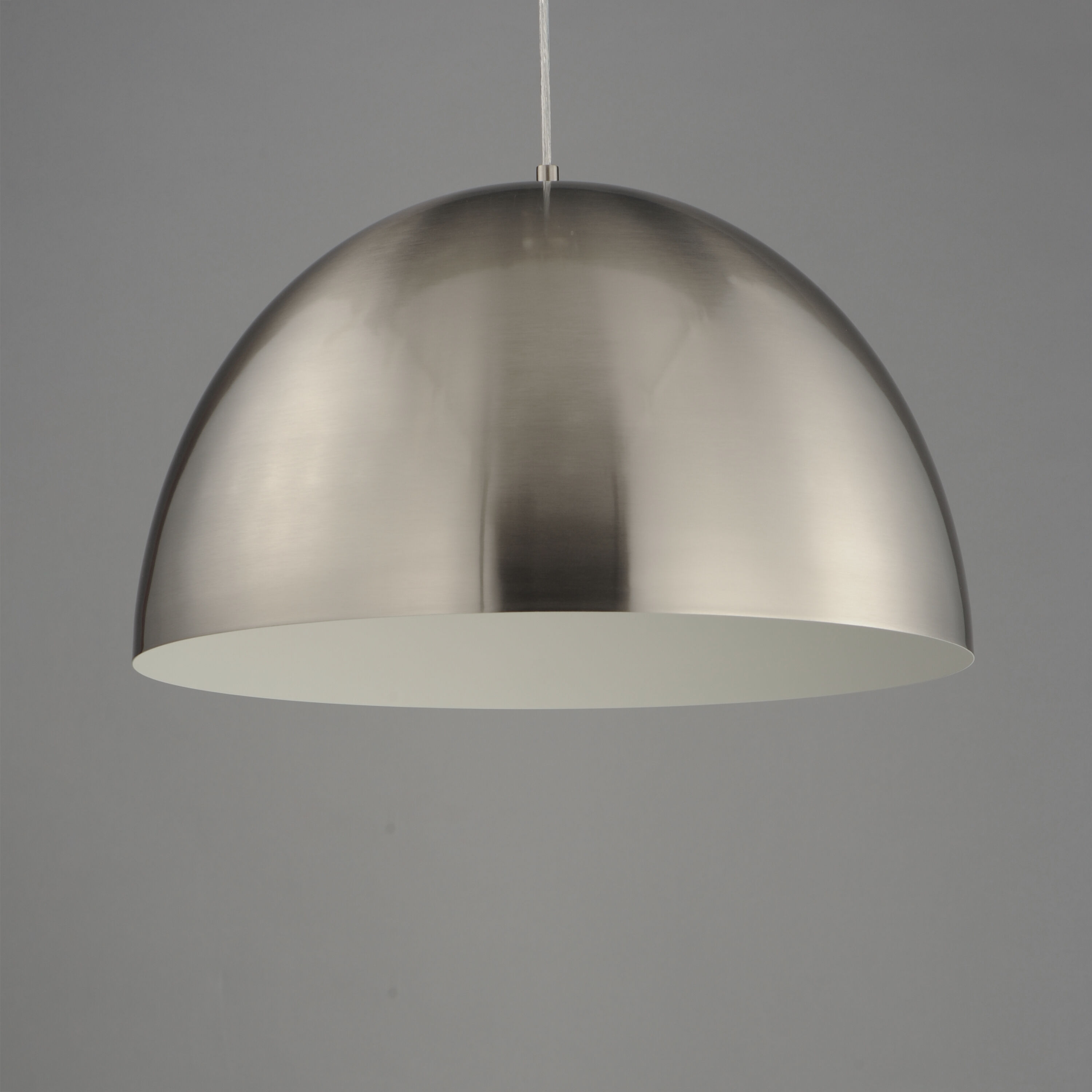 Tova 1 Light 20 inch Satin Nickel Single Pendant Ceiling Light