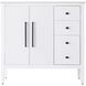 Blakely 36 X 34 inch White Bathroom Vanity Cabinet