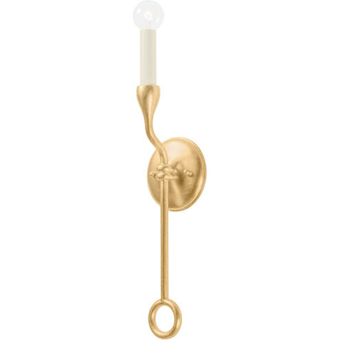 Orson 1 Light 4.75 inch Vintage Gold Leaf Wall Sconce Wall Light