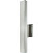 Yoga LED 4.53 inch Stainless Steel ADA Wall Sconce Wall Light