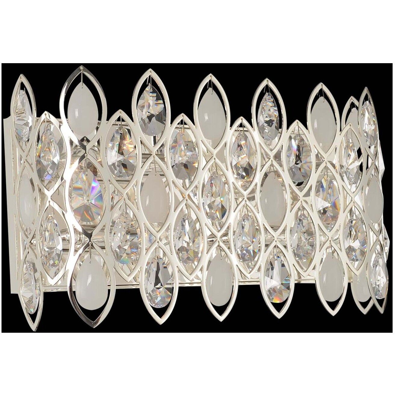 Prive 4 Light 17 inch Silver Bath Light Wall Light