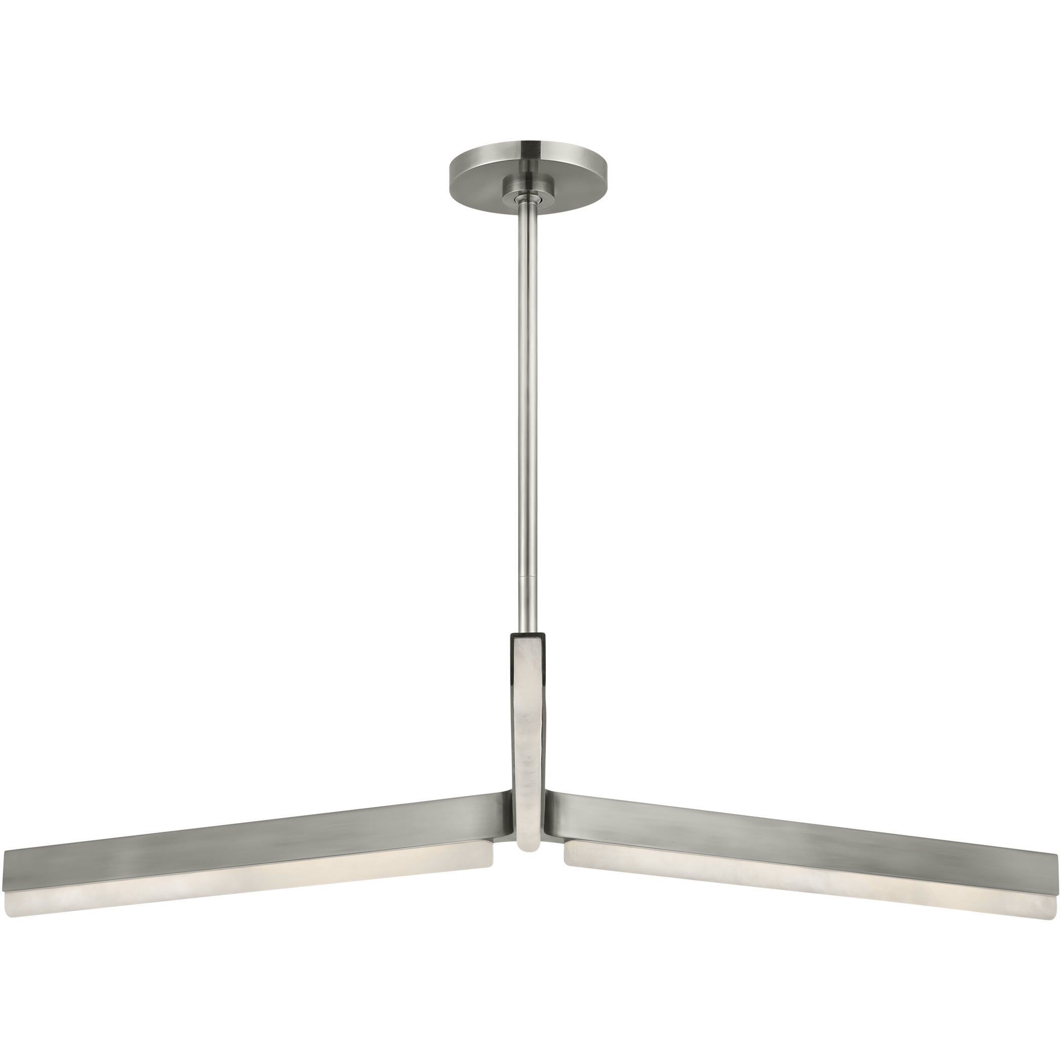 Kelly by Kelly Wearstler Linea LED 42 inch Antique Nickel Chandelier Ceiling Light