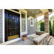 Logan 1 Light 16 inch Matte Black with Clear Outdoor Wall Sconce