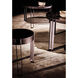 Marcellus 63 X 63 inch Matte Black Dining Table