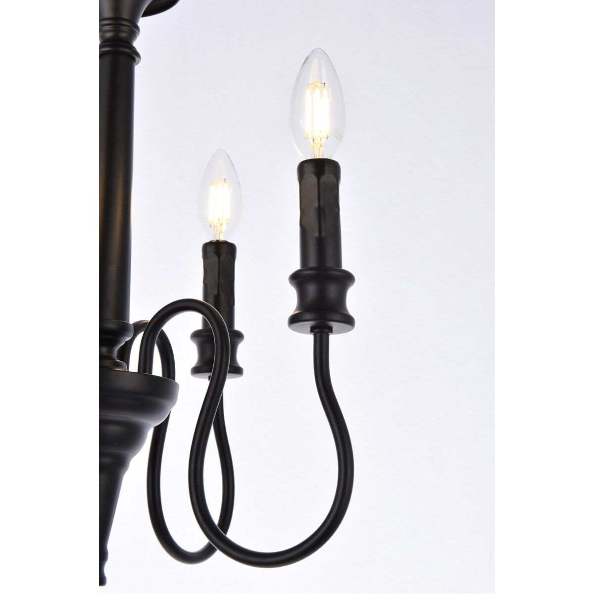 Flynx 4 Light 14 inch Black Pendant Ceiling Light