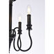Flynx 4 Light 14 inch Black Pendant Ceiling Light