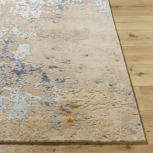 Lukla 168 X 120 inch Khaki / Silver / Prairie Dust / Sage Handmade Rug in 10 x 14
