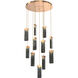 Parallel 11 Light 32.50 inch Chandelier
