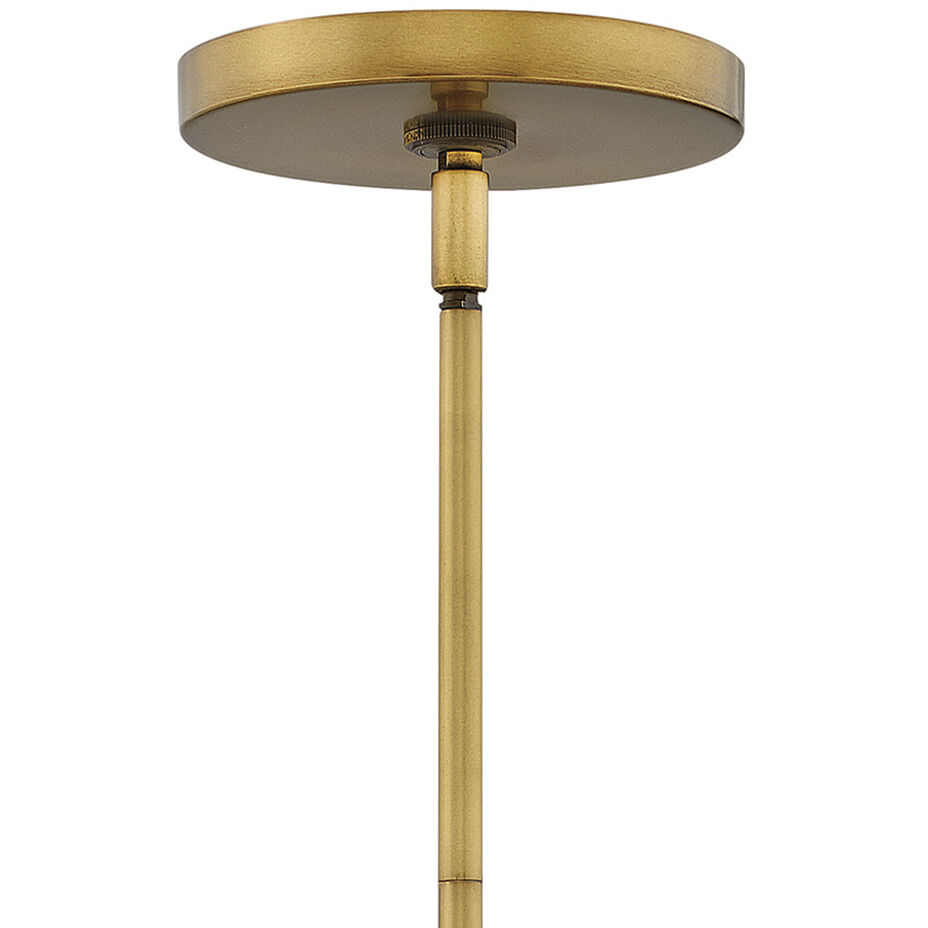 Bette 1 Light 12.5 inch Heritage Brass Indoor Chandelier Ceiling Light
