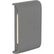 Stela 1 Light 6.25 inch Gray Travertine Outdoor Wall Light