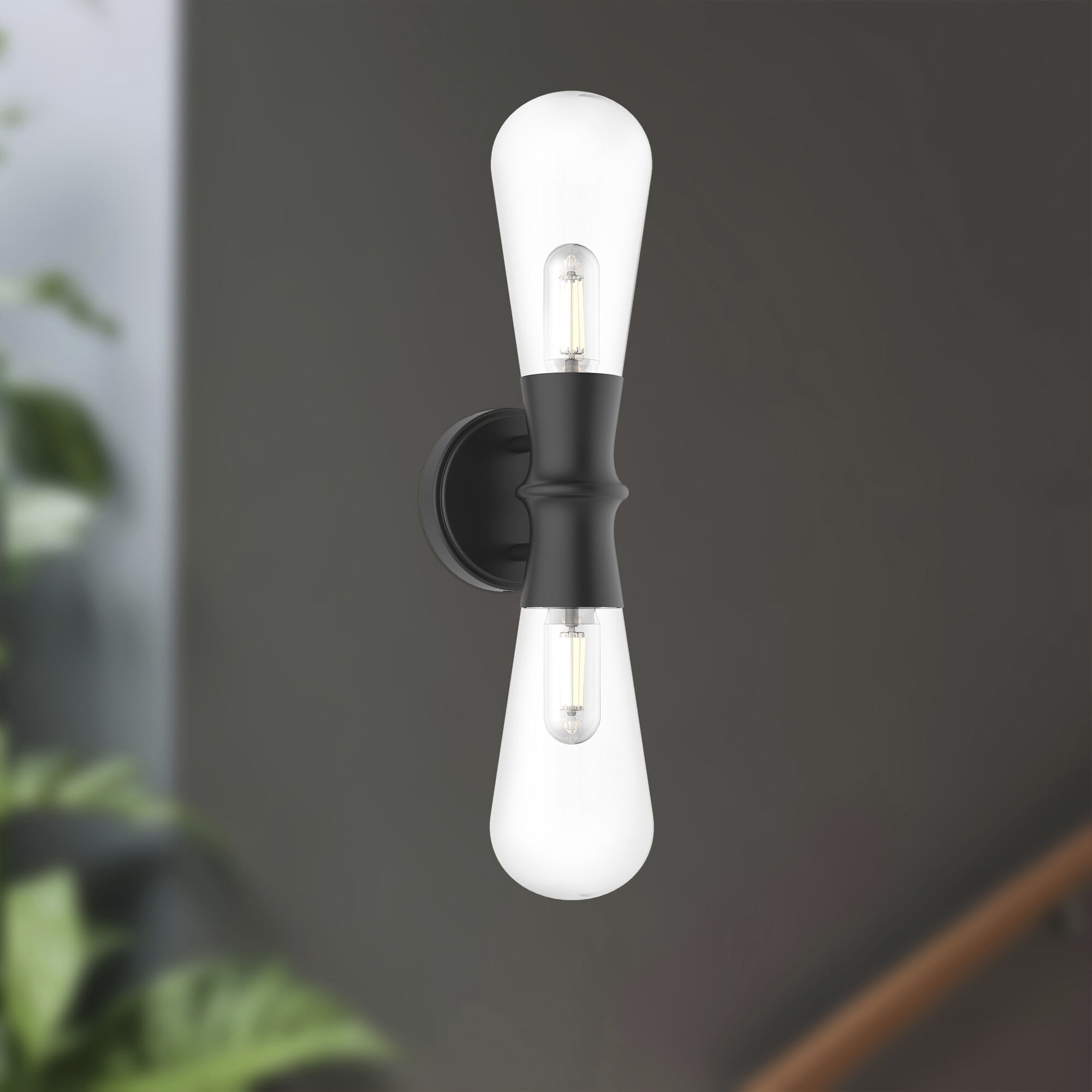 Alora Mood Marcel Wall/Vanity Light Wall Light in Matte Black