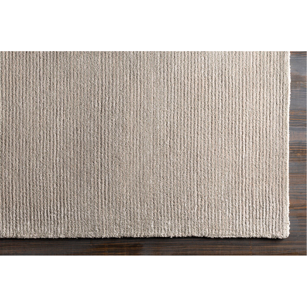 Austin 90 X 60 inch Light Gray Rug in 5 x 8, Rectangle
