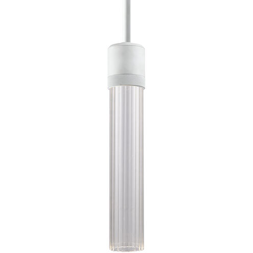 Zigrina 1 Light 5.13 inch Matte White Pendant Ceiling Light