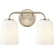 Laphia 2 Light 14.00 inch Bathroom Vanity Light