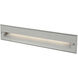 Newport LED 3.63 inch Gray Exterior Wall/Step Light