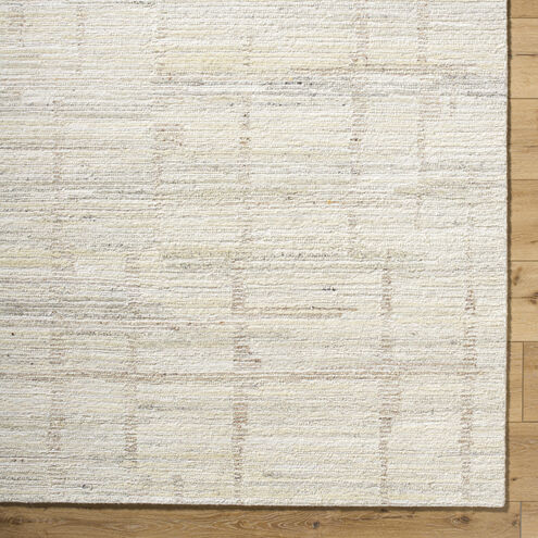 Moab 168 X 120 inch Pearl / Off-White / Light Silver / Ash Handmade Rug in 10 x 14