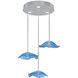 Embark 6 Light 31.25 inch Silver Pendant Ceiling Light