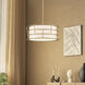 Aria Falls LED 22 inch Golden Mist Pendant Ceiling Light