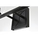 Harris 2 Light 15 inch Black Bath Sconce Wall Light