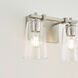 Sean Lavin Mercer 2 Light 12.5 inch Satin Nickel Vanity Light Wall Light